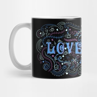 Love Doodles Design Mug